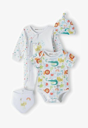 MINOTI BABY BODYSUITS 4 PACK - Body - red white/röd - Zalando.se