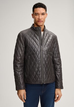 Lederjacke - dunkelbraun