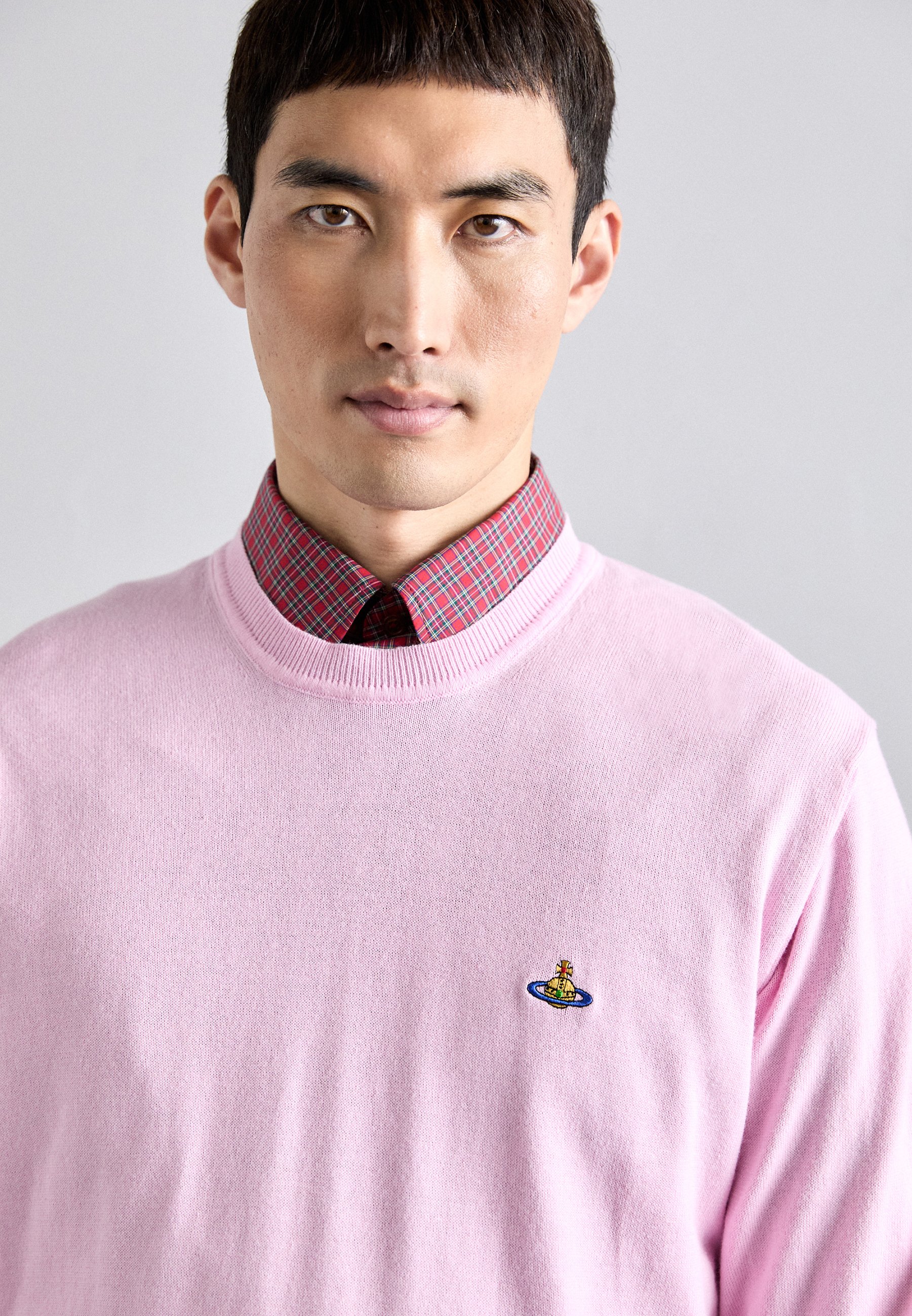 Vivienne Westwood ALEX ROUND NECK - Jumper - pink - Zalando