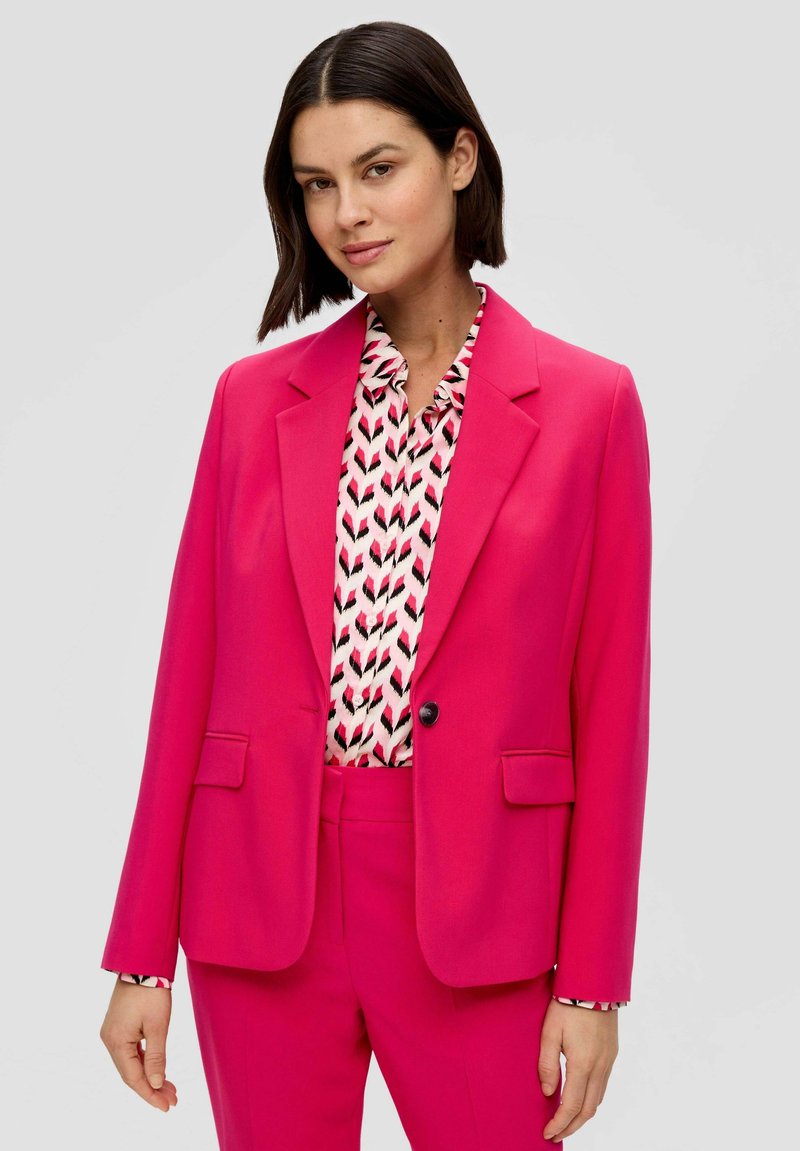 s.Oliver BLACK LABEL - MIT REVERSKRAGEN - Blazer - pink, Vergrößern