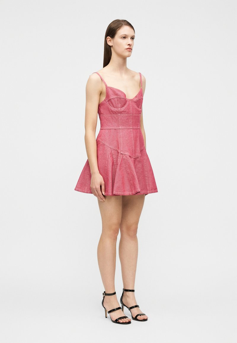 dsquared2 corset denim dress D2