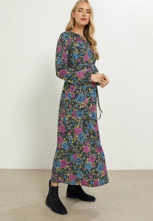 FLORAL - Vapaa-ajan mekko - black