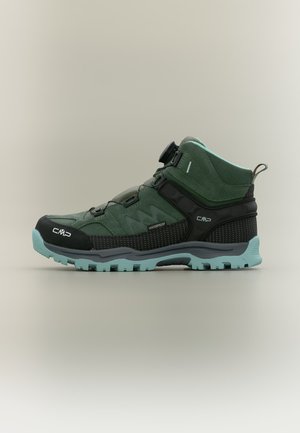 CMP KIDS KIRUNA MID WP TREKKING - Outdoorschoenen - musk/jade