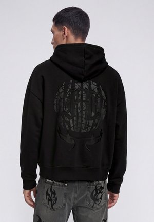 FAVELA, CRACKLE HOODIE - Sweat à capuche - black
