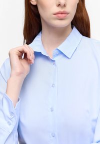 Eterna Button-down blouse - himmelblau