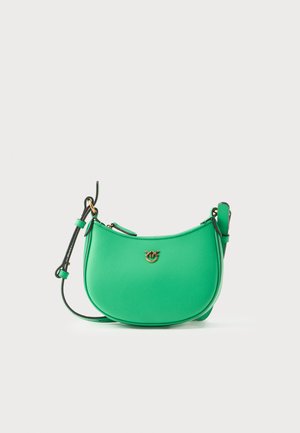 HALF MOON BABY - Rankinė per petį - verde isola/antique gold-coloured