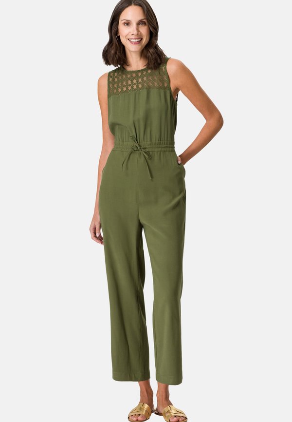 MIT SPITZE - Jumpsuit - cypress