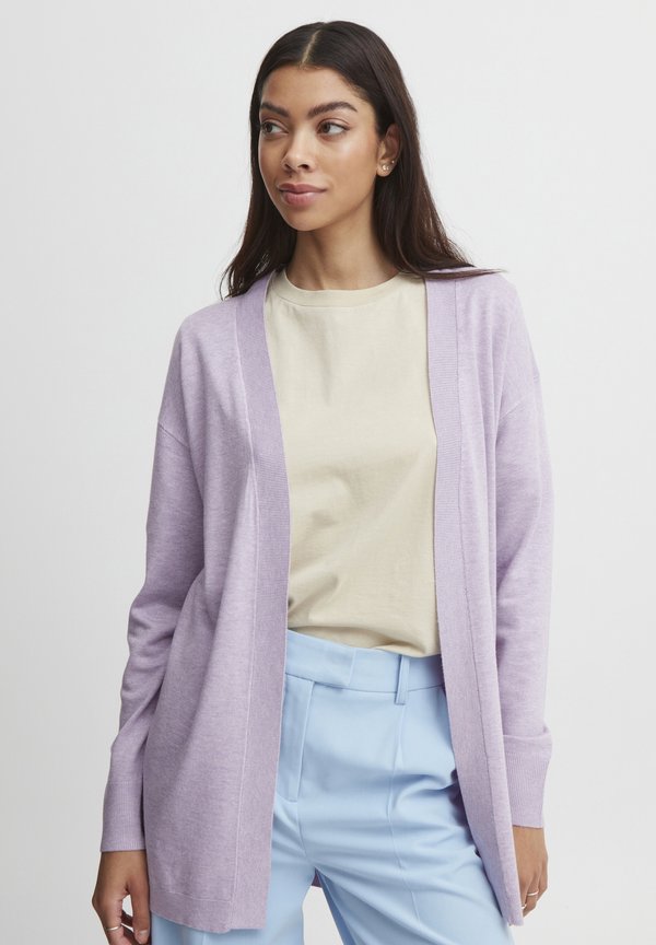 BYMMPIMBAH - Cardigan - purple rose melange