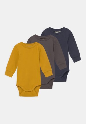 MILAN BABY 3 PACK UNISEX - Body - navy/mustard/anthracite