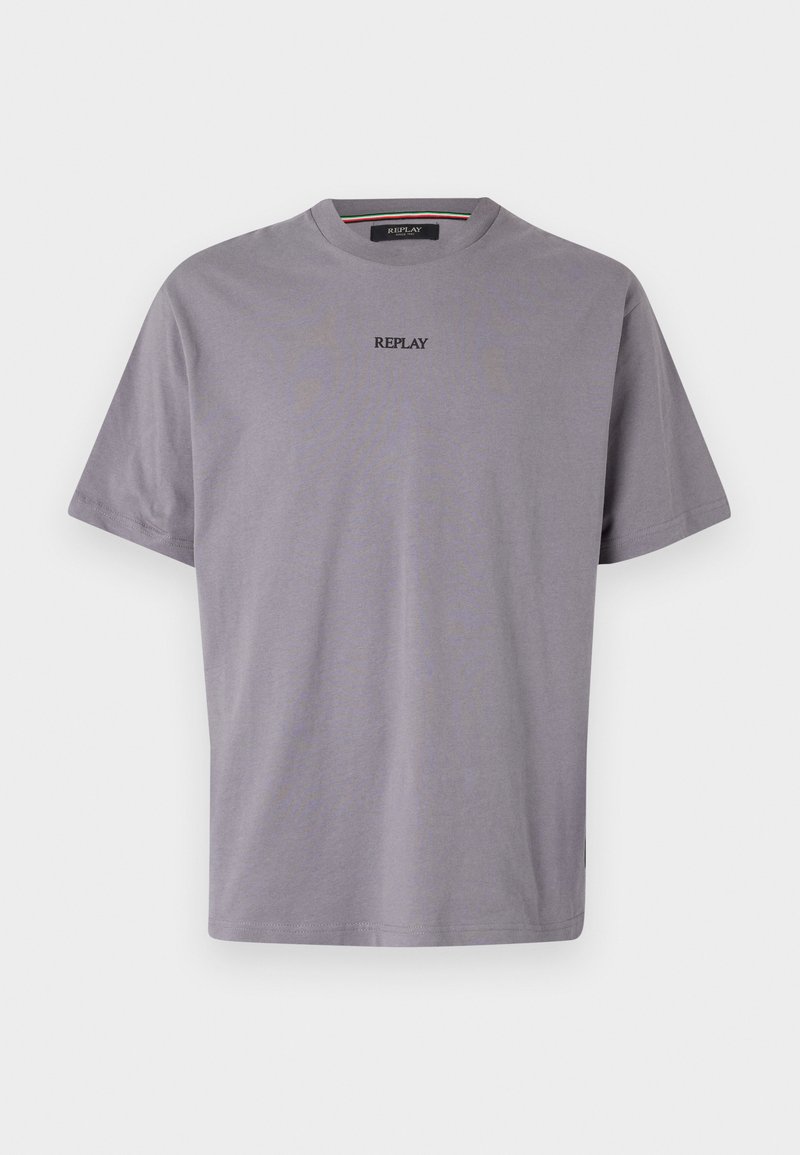 Replay T-shirt basic grijs