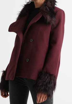 VILA Giacca leggera - dark red