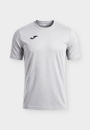 Joma, OLIMPIADA T-SHIRT - Sport T-shirt - melange gray/black
