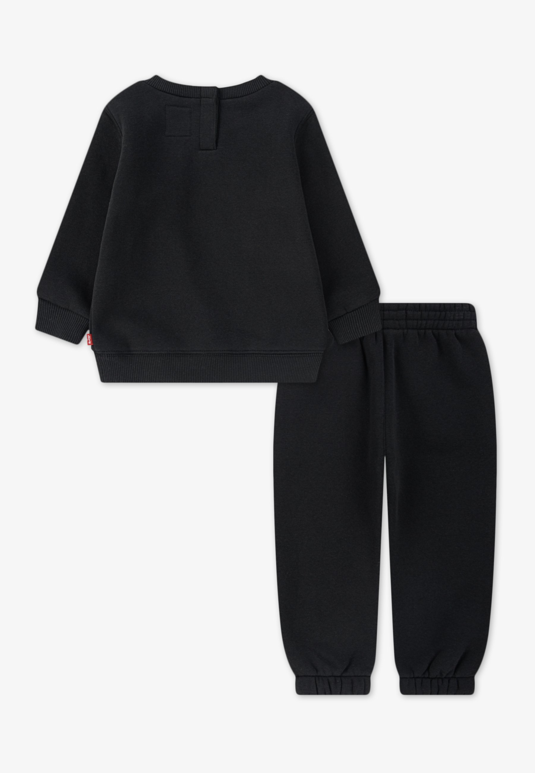 Levi's® CREW JOGG SET UNISEX - Tracksuit - jet black/black