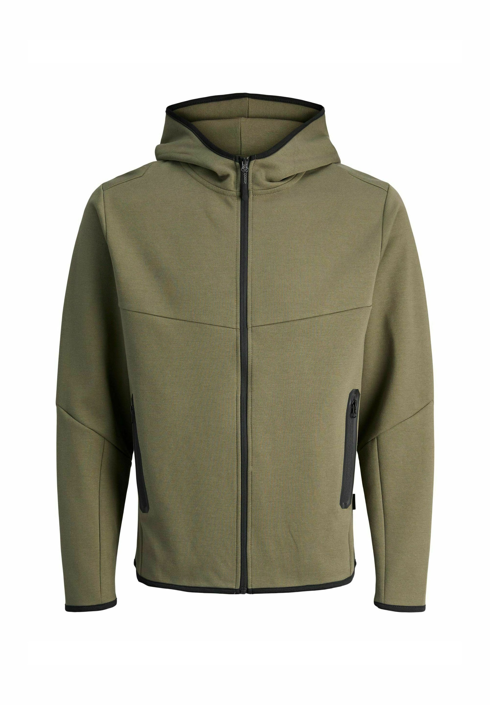 Jack Jones JCOFUSION Sudadera con cremallera grape leaf