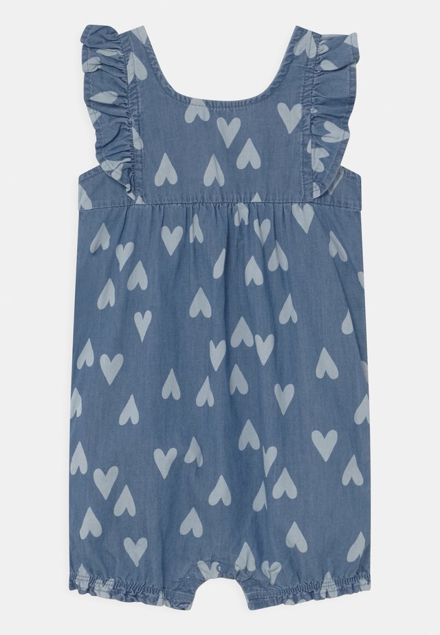 CHAMBRAY HEART - Overall / Jumpsuit - blue