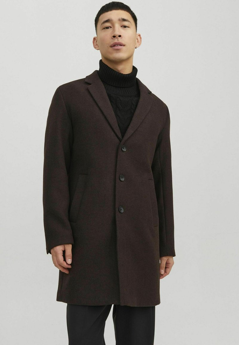 Jack & Jones EMORRISON - Short coat - seal brown