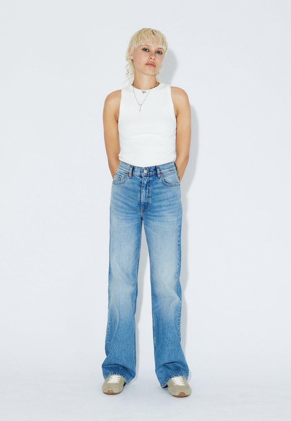 ECHO - Jeans Straight Leg - bay sky fade