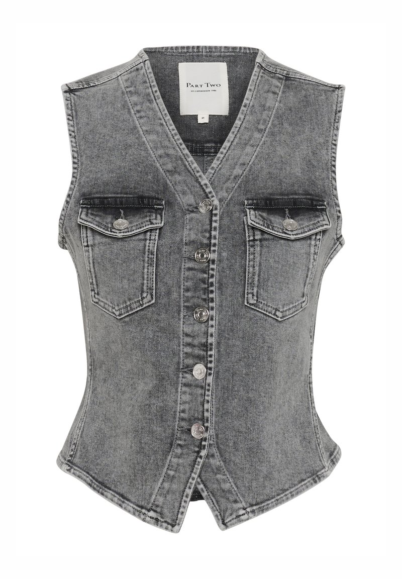 Part Two Bodywarmer grijs denim/greydenim