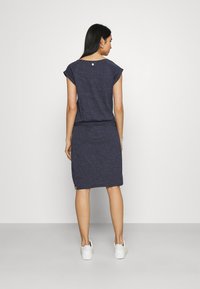 Ragwear GLITTER - Jerseyklänning - navy