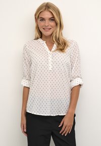 Kaffe KASILONA  - Bluse - chalk black dot