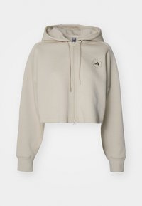 HOODIE - Camisola com fecho - desert sand