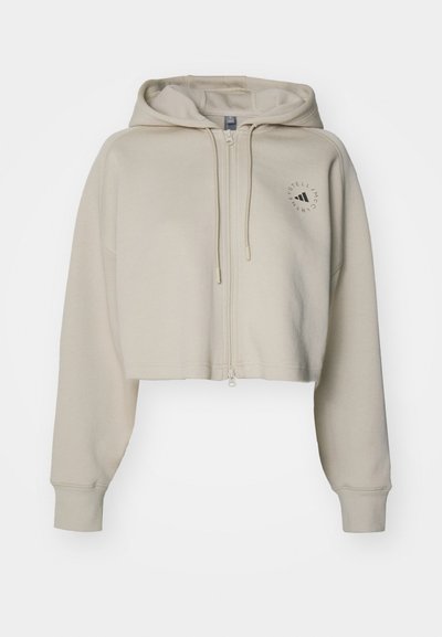 adidas by Stella McCartney HOODIE - Jaka ar rāvējslēdzēju - desert sand