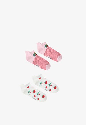 TATUUM, ARTICLE TAG: STOCKING | ARTICLE NAME: DELLY 5 2 PACK - Chaussettes pour sneakers - off white