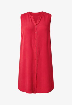 MIAMODA, LONGBLUSE, ÄRMELLOSE A-LINIE, TUNIKA-AUSSCHNITT - Top - red