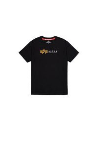 Print T-shirt - black