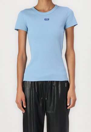 T-shirts basic - rinsed denim