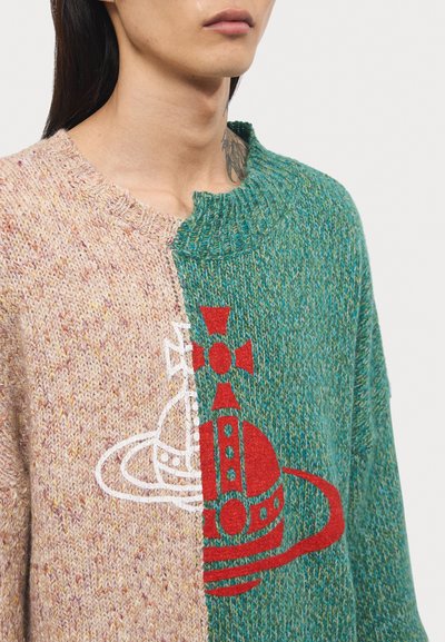 Vivienne Westwood HALF&HALF  - Jersey de punto - multicolor