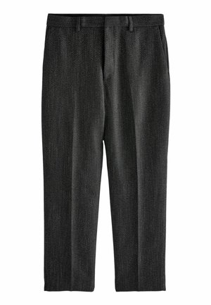 Next TEXTURED - REGULAR FIT - Stoffhose - black