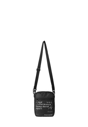 LEICHTE MIT REFLEKTIERENDEM PRINT - Cross body bag - black