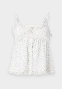 Hollister Co. BARE FEMME BABYDOLL - Top - white