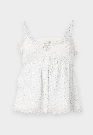 Hollister Co. BARE FEMME BABYDOLL - Top - white