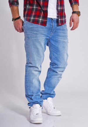 Jack & Jones, CLARK JJARIS  - Jeans Straight Leg - light blue denim