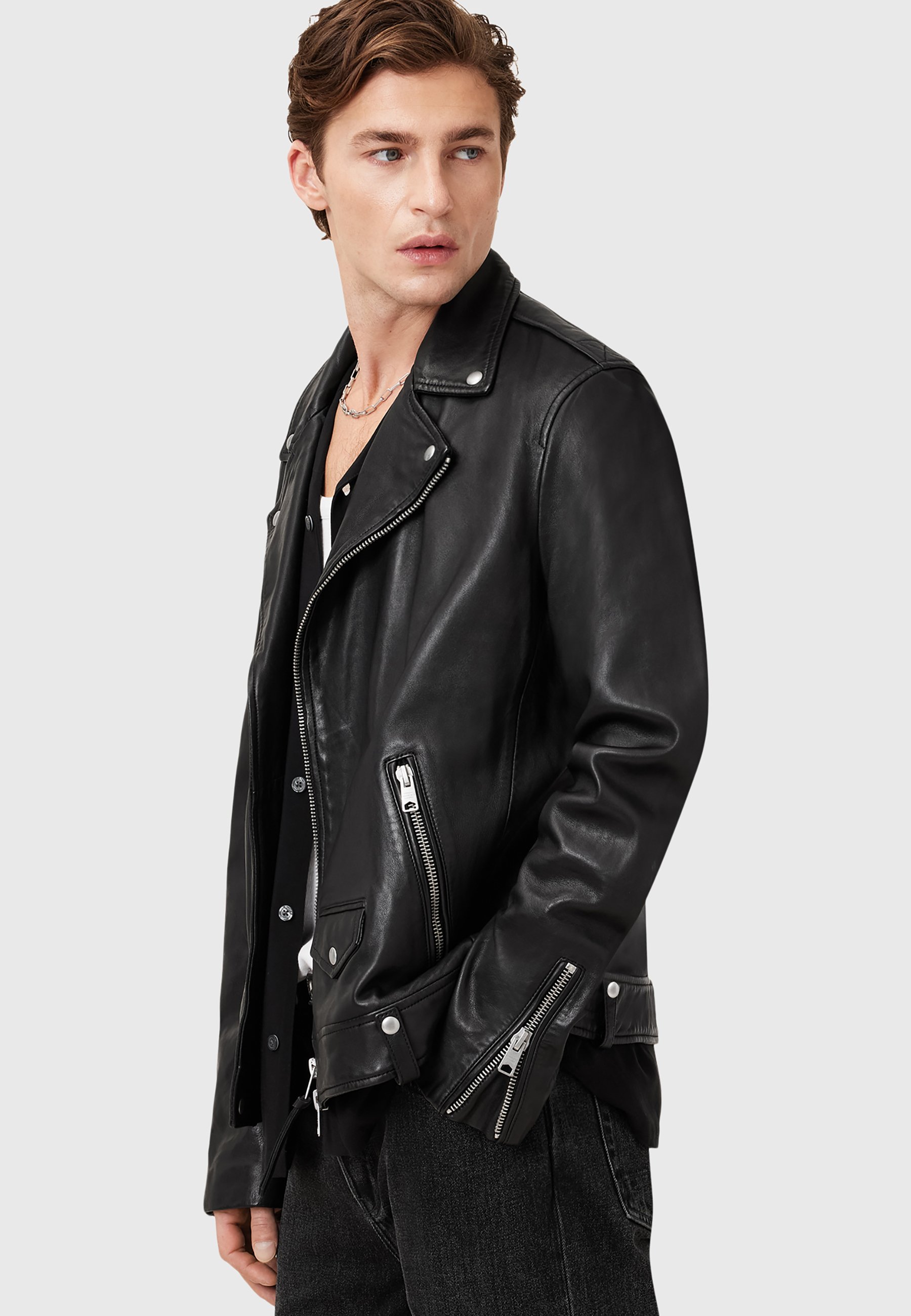 【美品】ALPHA アルファ 59cafe ロッカーズ シングルライダース M黒 美品】ALPHA アルファ 59cafe ロッカーズ シングルライダース M黒