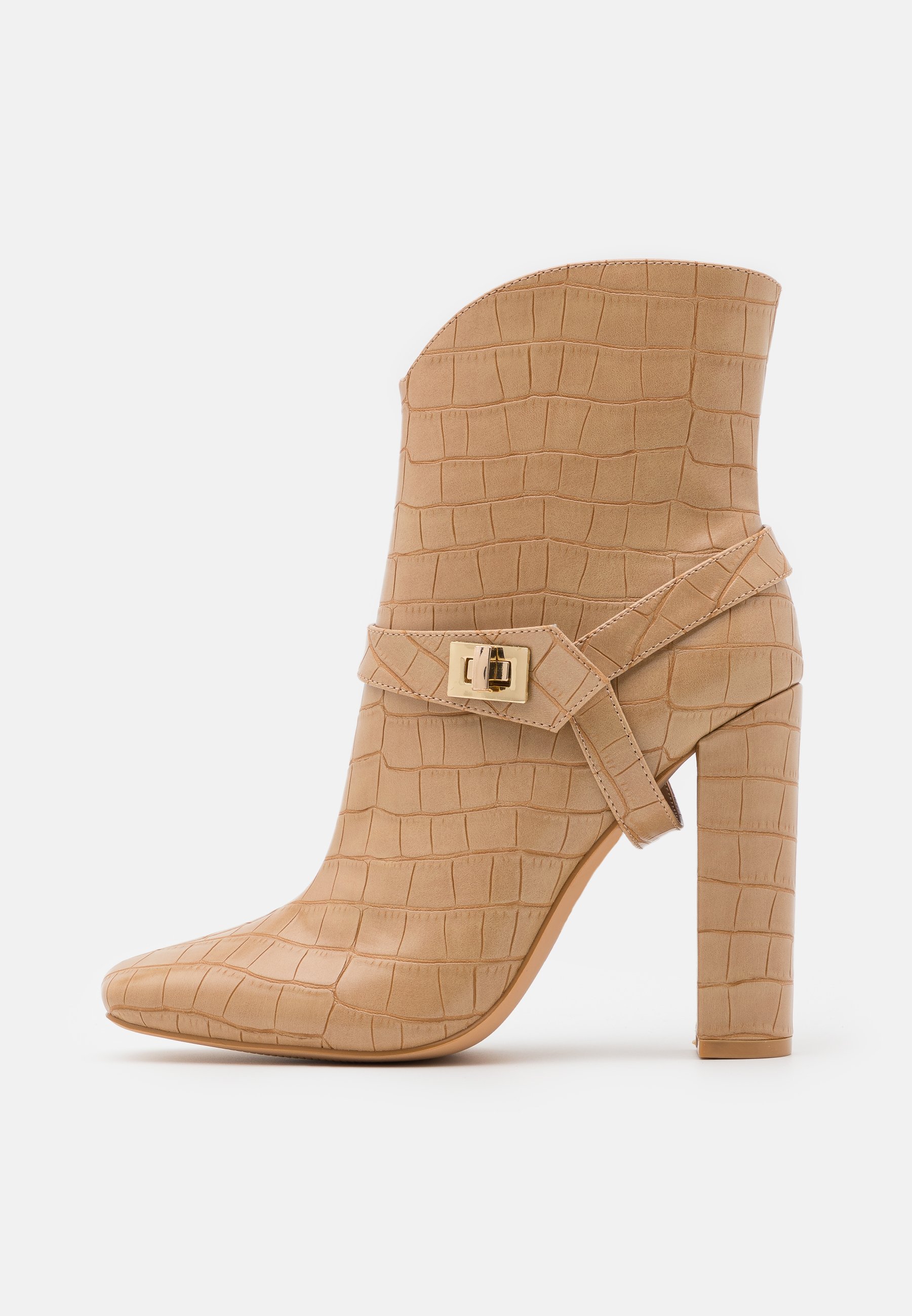 Glamorous Botines de tacón - beige/beige - Zalando.es