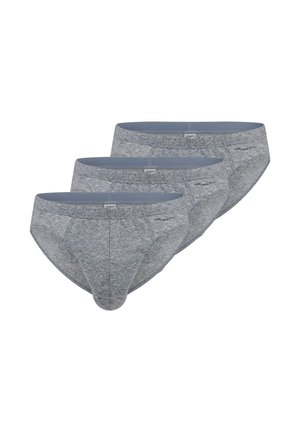 3ER PACK CASUAL JAZZ - Slip - light grey melange