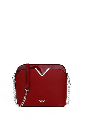FOSSY SMOOTH - Cross body bag - bordeaux