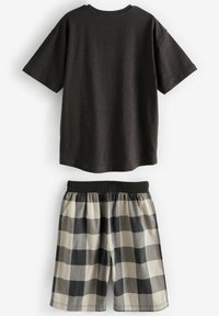 Next CHECK 3 PACK STANDARD - Yöasusetti - black khaki blush