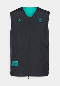 adidas Originals LIVERPOOL FC ICON VEST - Veste sans manches - black/sea green