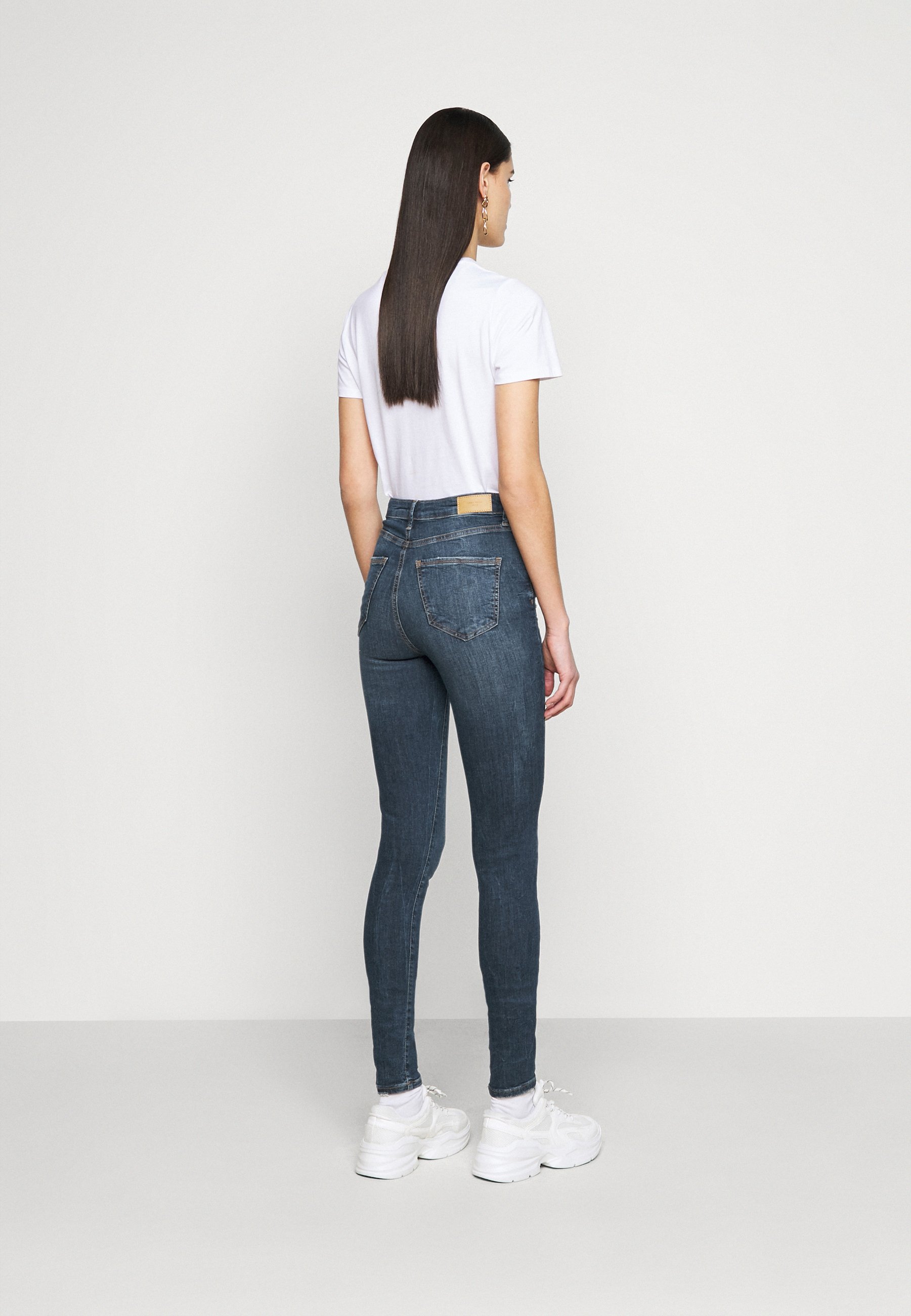 Vero Moda Tall VMSOPHIA - Jeans Skinny Fit - dark blue denim/dark-blue denim  - Zalando.ie