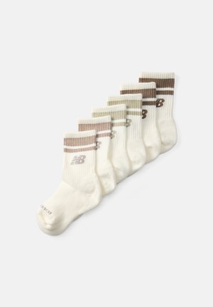 KIDS EVERYDAY STRIPE SEASONAL MIDCALF UNISEX 6 PACK - Chaussettes - sand