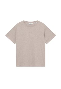 MINI ENCORE - Μπλουζάκι με στάμπα - dark sand melange/ivory