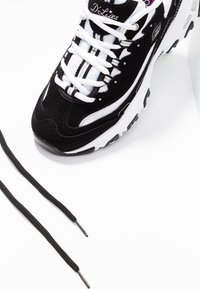Skechers Sport D'LITES - Trainers - black/white/silver