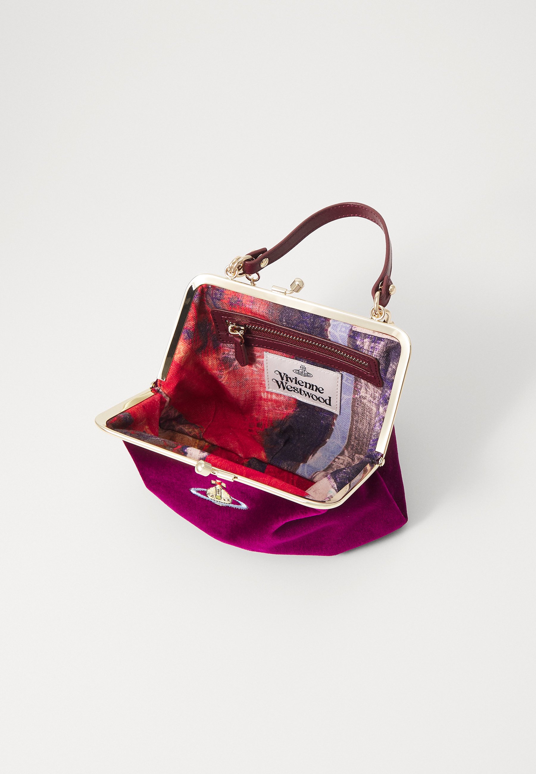 Vivienne Westwood GRANNY FRAME PURSE - Handbag - purple Vivienne Westwood GRANNY FRAME PURSE - Handbag - purple