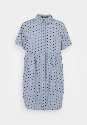 Košilové šaty - blue