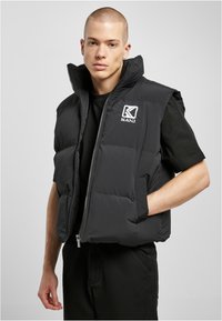 Karl Kani HERREN KM OG PUFFER  BLACK - Liemenė - black