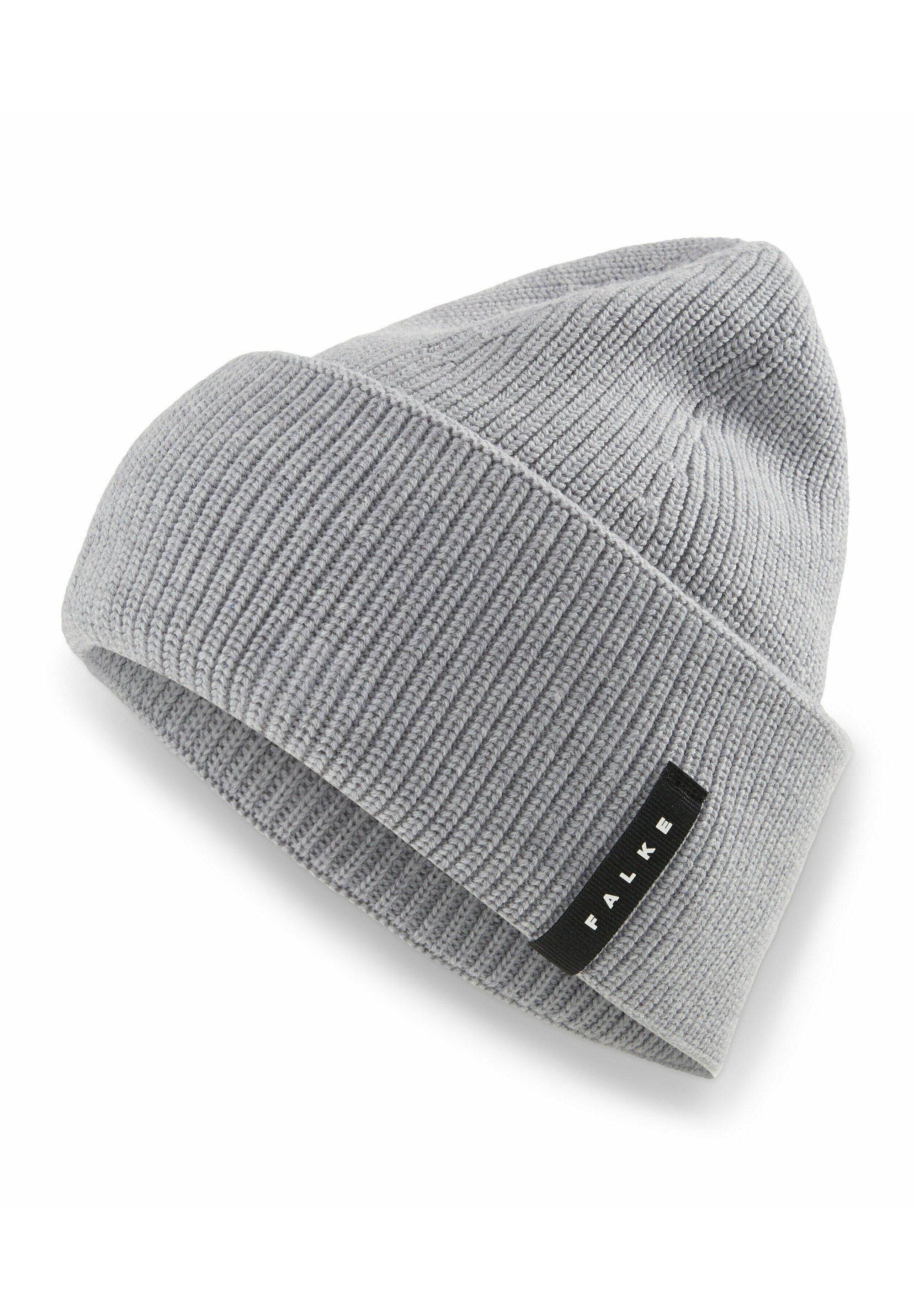 FALKE BASIC HAT PEARLSTITCH UNISEX Mütze light greymel